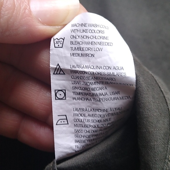 DICKIE RELAXED FIT SHORT SLEEVE SHIRT SIZE L MEN GREEN - Picture 11 of 13